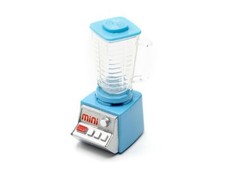 Accessories Dollhouse Mixer Kitchen Appliance Blue