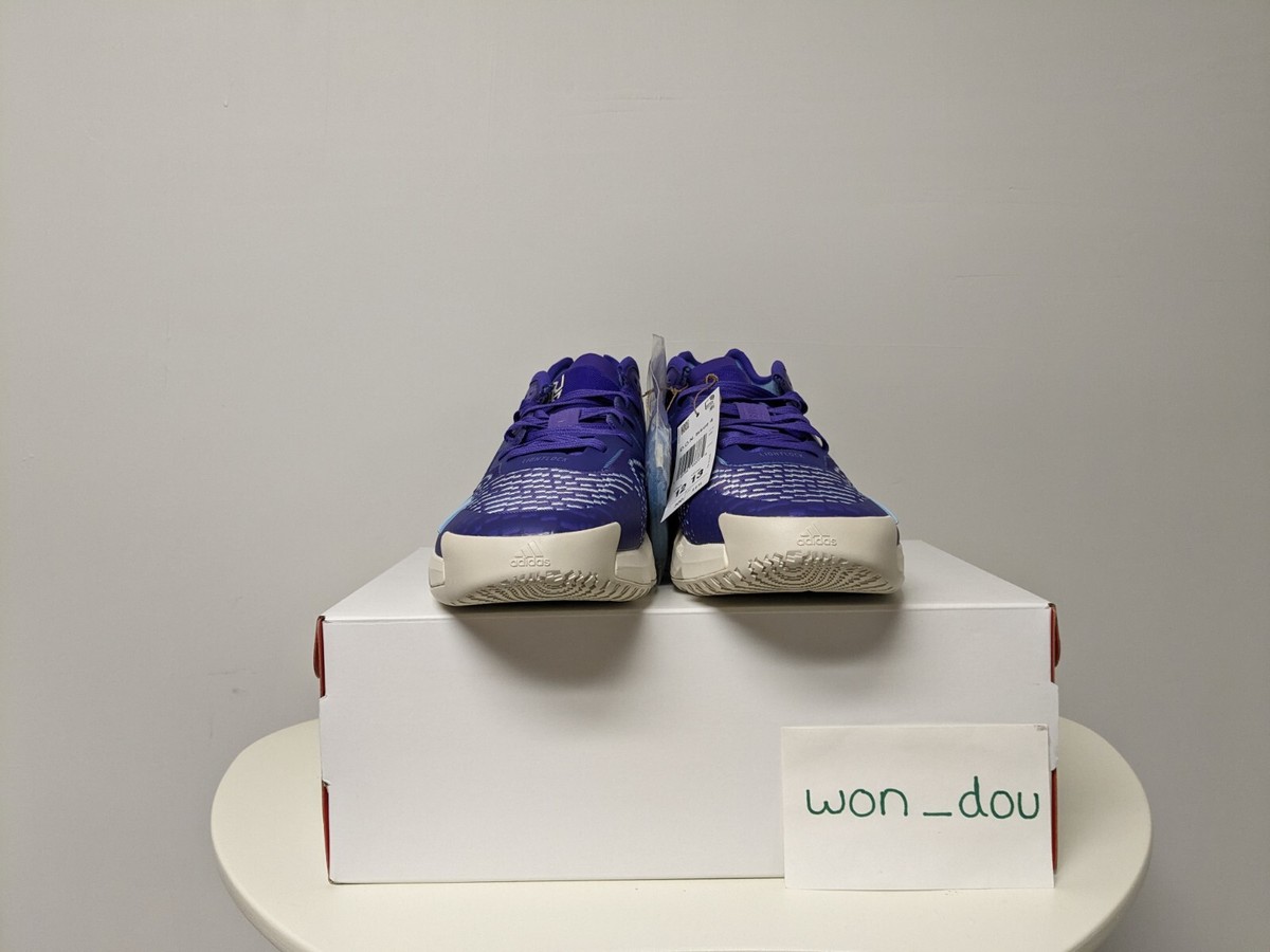 Men's Adidas D.O.N. Issue #4 Throwback Utah Jazz Purple Basketball