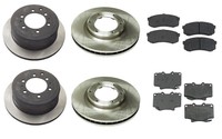 Toyota Land Cruiser 93-97 L6 4.5l Complete Brake Kit Front + Rear Pads & Rotors on sale Toyota Land Cruiser 93-97 L6 4.5l Complete Brake Kit Front + Rear Pads & Rotors on sale