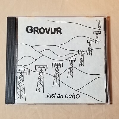 GROVUR Milwaukee Band Just An Echo CD Jason Mohr Telectro Juniper Tar Rock Punk