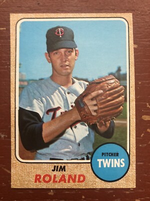 1968 Topps #276 Jim Roland, Excellent Condition | eBay