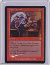 Final Fortune 7th Edition Foil for sale online | eBay Final Fortune 7th Edition Foil for sale online | eBay