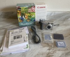 Canon Powershot A70 Digital Camera 3.2mp Silver Parts Only
