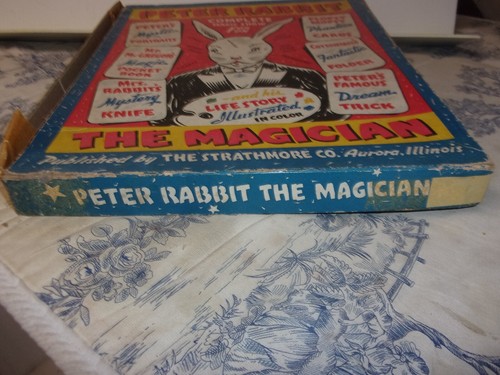 Vintage 1942 Strathmore Co. Peter Rabbit the Magician Complete Magic Show for Fun - Bild 5 von 24
