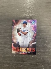 2021 Bowman Draft-Genesis-Maddux Bruns #GNS-15