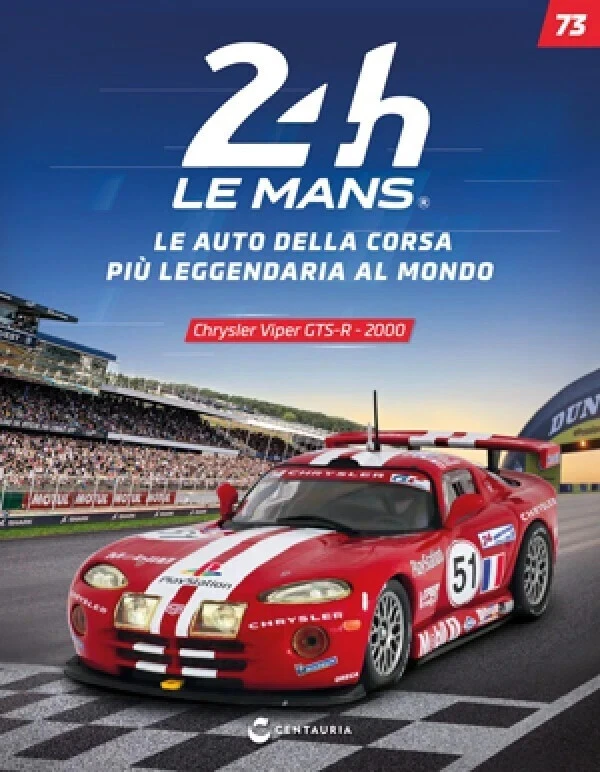 CHRYSLER VIPER GTS-R (2000) 24H LE MANS COLLECTION N.#73 1/43 - Immagine 3 di 4