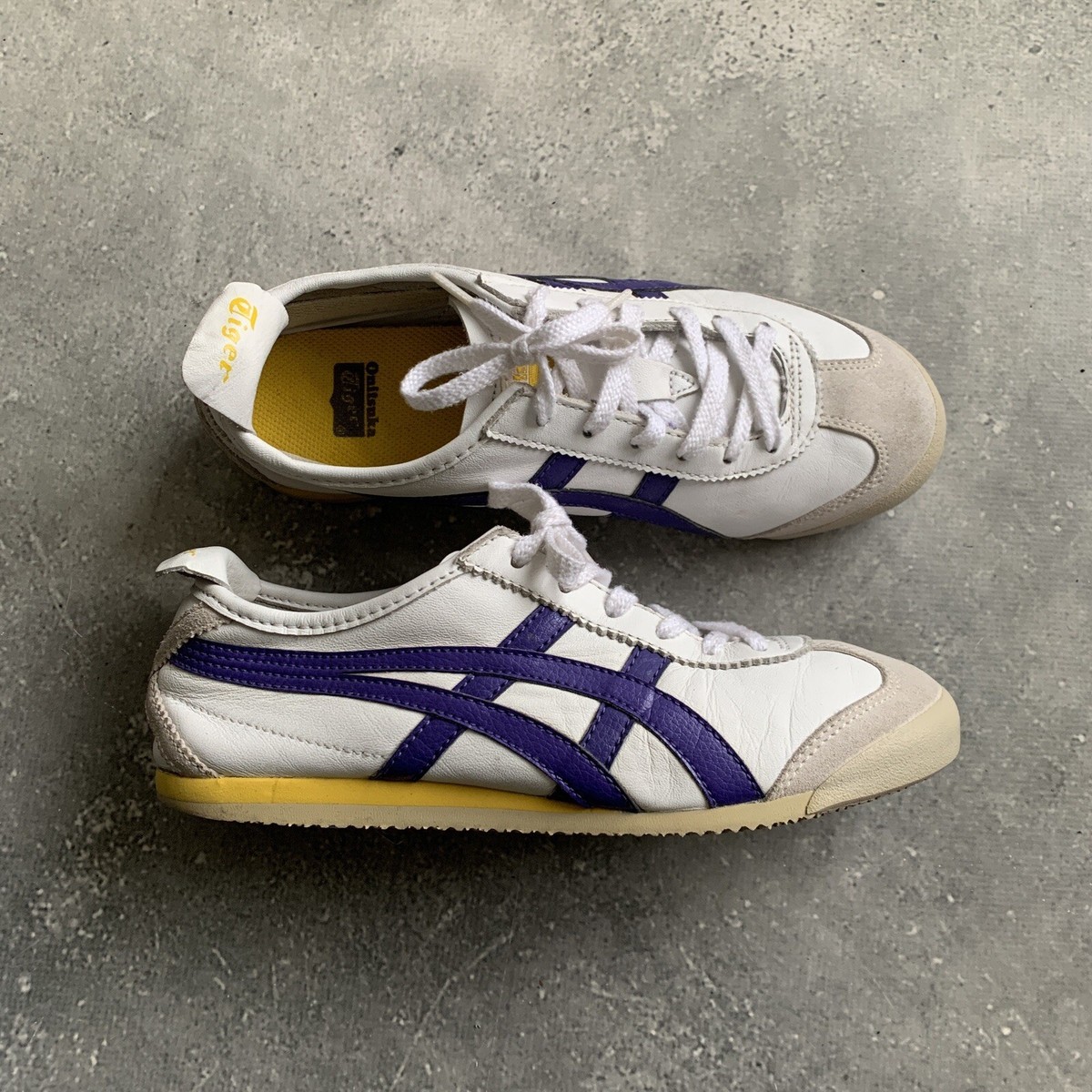 靴 Onitsuka Tiger MEXICO 66 Amazon.com: Onitsuka Tiger Unisex Mexico 66 Shoes, White/Tan