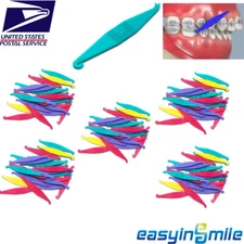 500Pc Dental Orthodontic Elastic Rubber Band Ortho 6mm Elastic Placer Braces USA