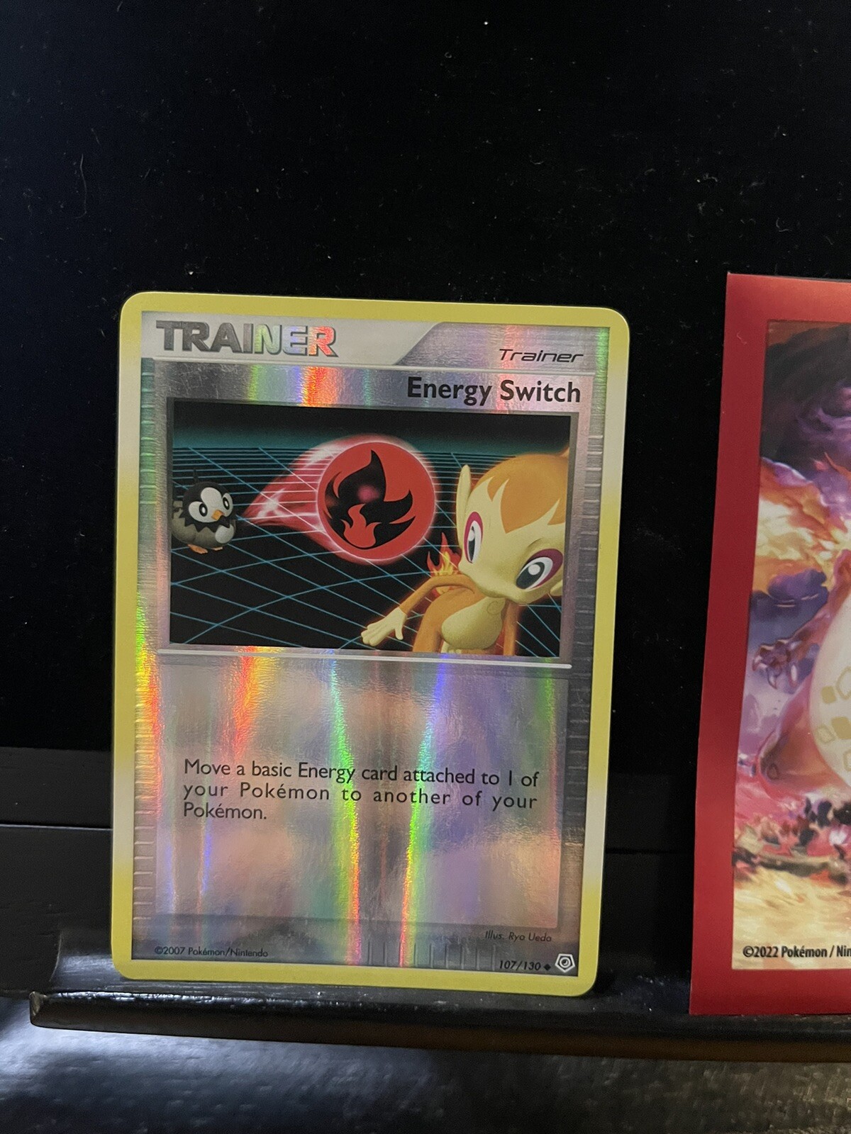 Energy Switch 107/130 Pokemon Card Reverse Holo Diamond & Pearl 357💎LP💎