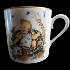 Vtg Schmid The Original Childs Cup Sister Berta Hymmel W Germany Baby  Nest Gift