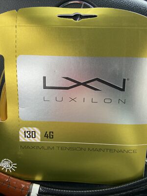 LUXILON - WRZ997112 - 4G 16 (130) - ProTennis Racquet String - Yellow