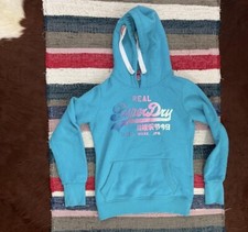 Superdry Womens/Teens Trendy Athletic Hoodie Small Japan