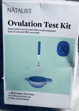 Natalish Ovulation Test Kit. 30 Ovulation Test Strips. Ship N 24 Hours.