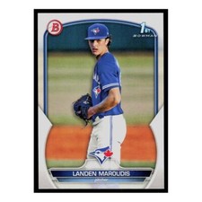 2023 Bowman Draft #BD-138 Landen Maroudis Rookie Toronto Blue Jays Baseball Card