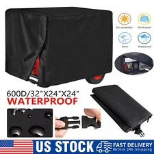 Universal Generator Cover 600D Waterproof For 3000-5000watt (32" X 24" X 24")