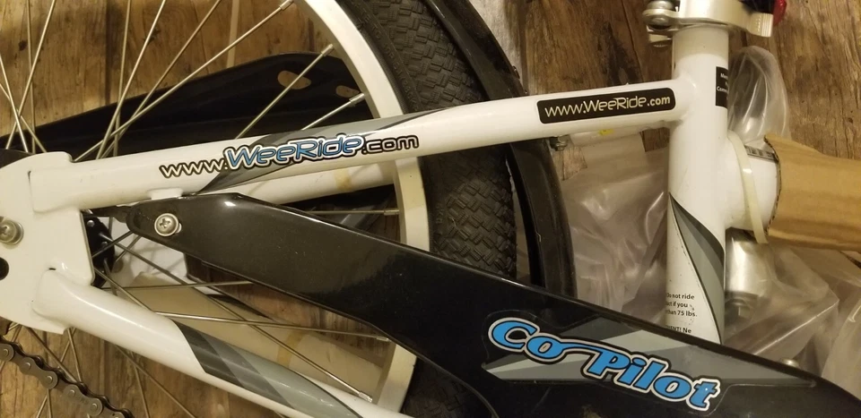 Weeride Co Pilot Supa Smoov Sistema de Pivote Remolque Bicicleta Nuevo sin Caja Foto 2 de 4