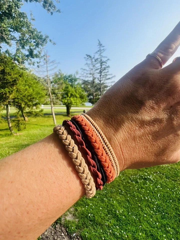 Boho Hair Tie Bracelet - Image 4 of 4