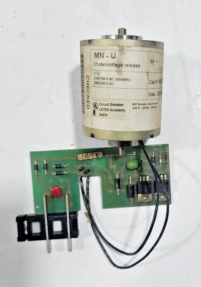 MERLIN GERIN MN-U 685 683 Used Working Breaker Accessories Shunt Trip / UVR