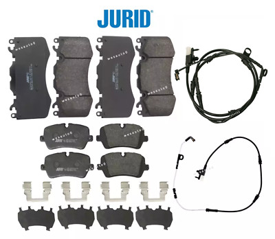 Front & Rear Brake Pad Set +Sensor OEM for Range Rover Sport Supercharged / SVR