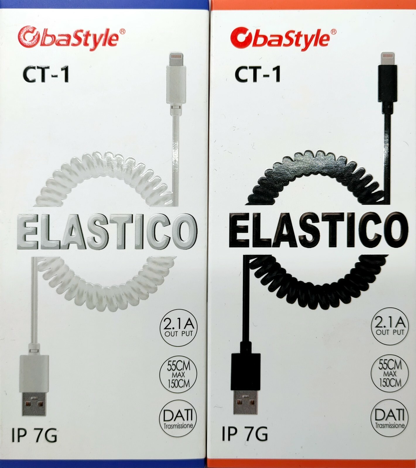 CAVO USB TYPE C ANDROID AUTO ELASTICO MOLLA RICARICA RAPIDA FIAT 500  SAMSUNG