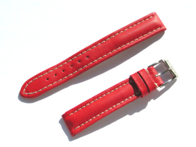Breitling Band 802S 15mm Kalb rot red roja Strap mit Dornschliesse 060-15