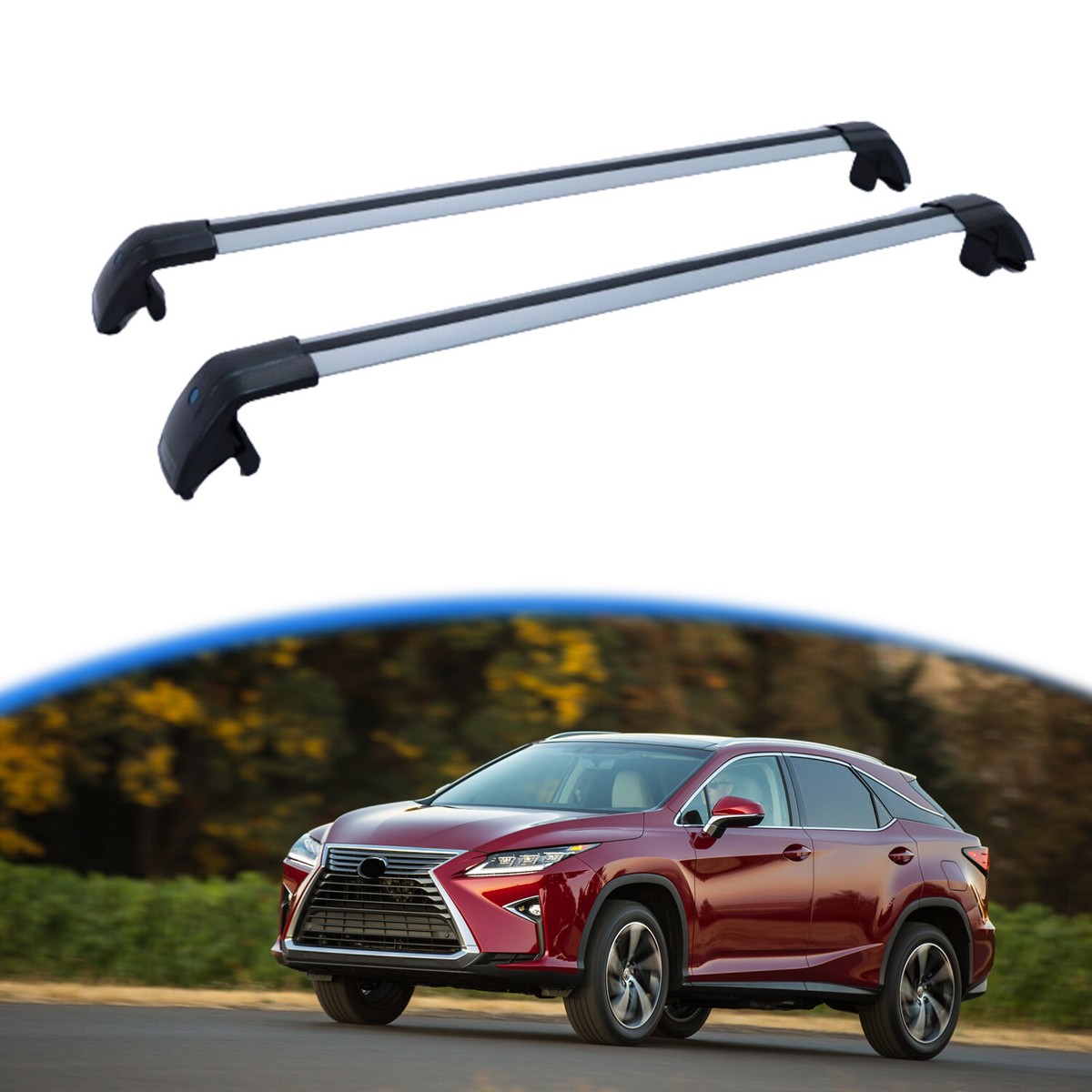 2019 Lexus Snailfly 2017 Lexus Rx 350 Roof Rack Cross Bars Roof - Main Image