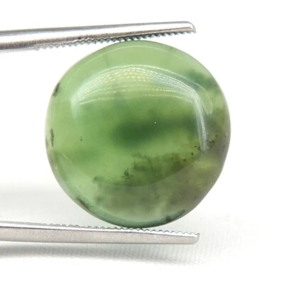 SHOLA Echt 10,12 Ct Natürlicher Grün Serpentin Edelsteinqualität aus Pakistan - Bild 1 von 4