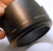 Nikon HB-34 Lens Hood Shade for AF-S DX 55-200mm F4-5.6G ED - used condition