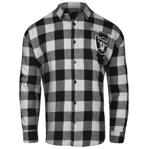 Men's Oakland Raiders Klew Large Check 