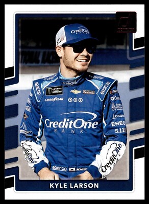 2018 Donruss Racing NASCAR Red Foil Photo Variation #47 Kyle Larson #282/299