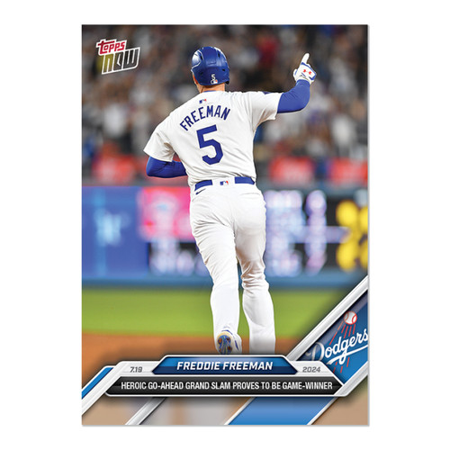 2024 Topps Now 442 Freddie Freeman