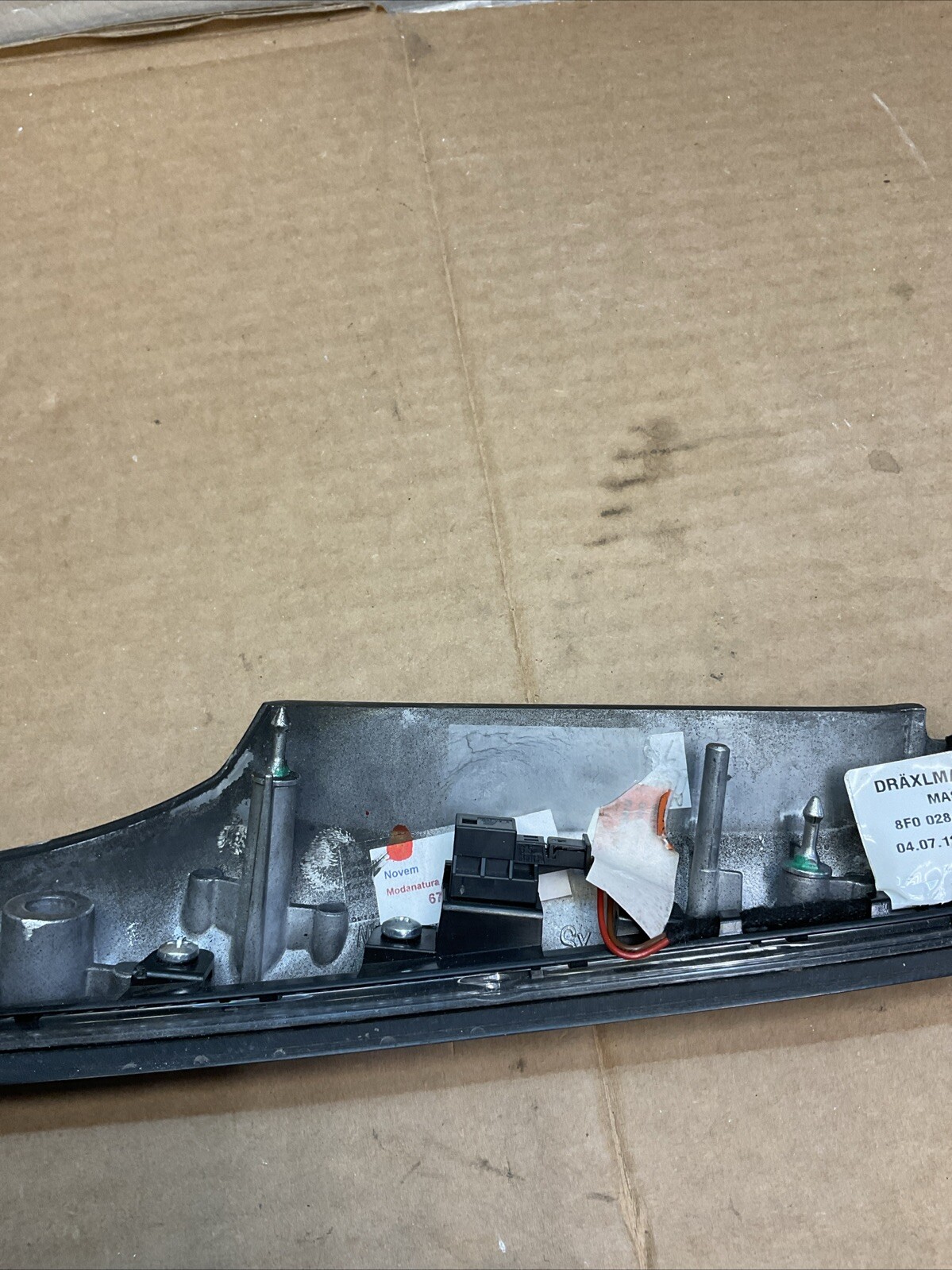 13-16 Maserati Quattroporte Front Left Dashboard Dash Cover Trim Panel Wood OEM