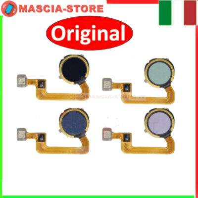 Tasto Home Con Impronta Per Xiaomi Redmi Note 7 / 7 Pro – Sensore Piatto Nero