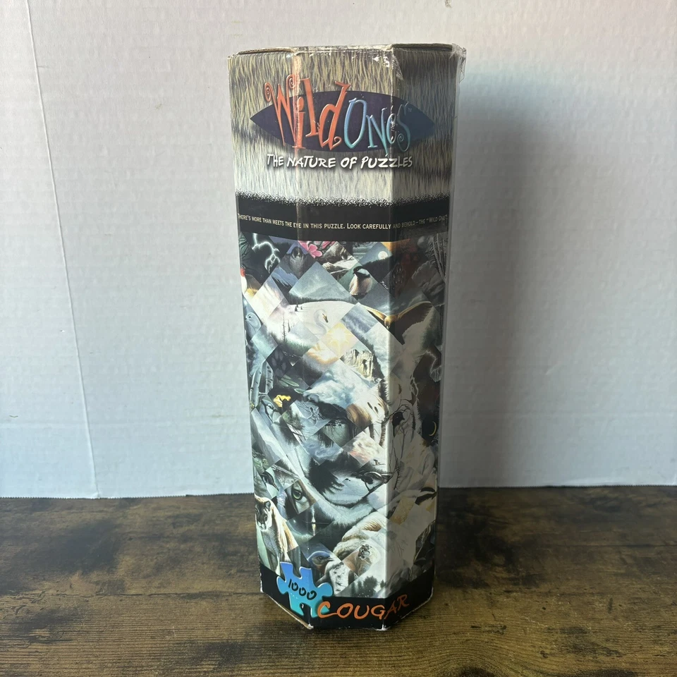 Cougar - Wild Ones The Nature Of Puzzles 1000 Piece Wildlife Collage Puzzle - Image 3 of 4