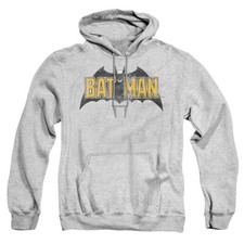 The Batman "Vintage Bat Logo" Pullover Sudadera con Capucha, Sudadera, Camiseta Manga Larga