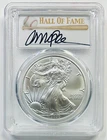 2020 $1 Silver Eagle PCGS MS70 First Day of Issue Ryne Sandberg HOF Pop 25