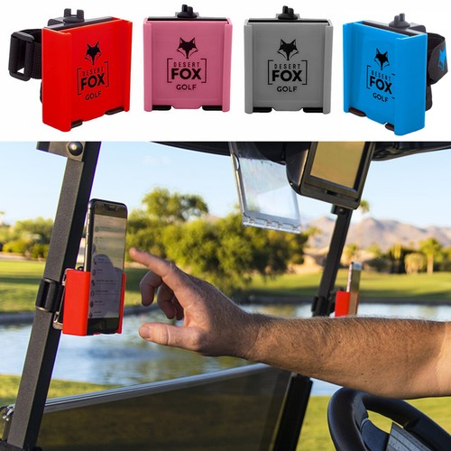 Desert Fox Golf Phone Caddy Adjustable Caddie Smartphone Holder for