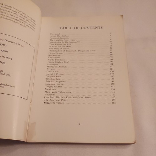 Vintage, The Collector's Encyclopedia Of Fiesta With Current Values (MH402) - Picture 3 of 4