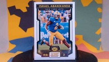 2023 Score Football Israel Abanikanda RC Rookie New York Jets No326 Base Card