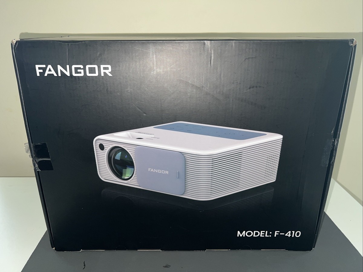 Fangor F-410 4K Supported Projector with 5G WiFi and Bluetooth