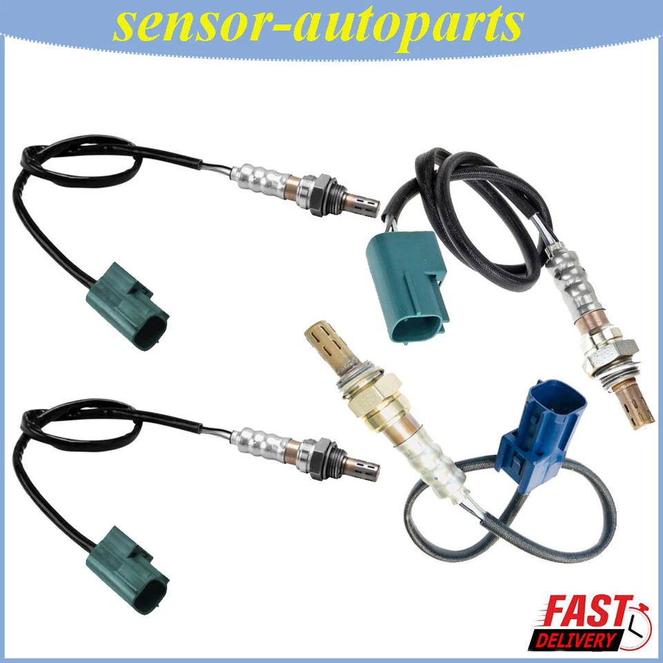 Sensor de oxígeno O2 Upstream+Dwon 4 piezas para Infiniti FX45 V8-4,5 L 2003 2004 2005 Foto 2 de 4