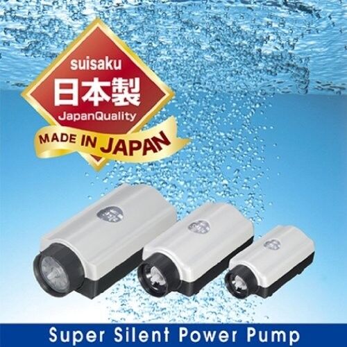Suisaku Air pump Super silent power pump Mizugokoro series SSPP-2S Made in japan Gunstige HEET