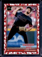 2026 Topps Chase Burns 1991 RC Koi Fish Rookie #T91-73 Reds