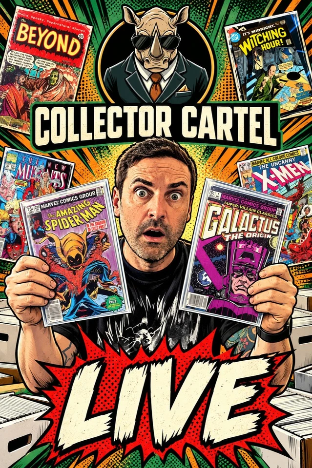 MARVEL & DC AUCTIONS . RICH COLLECTOR CARTEL COMIC AUCTION
