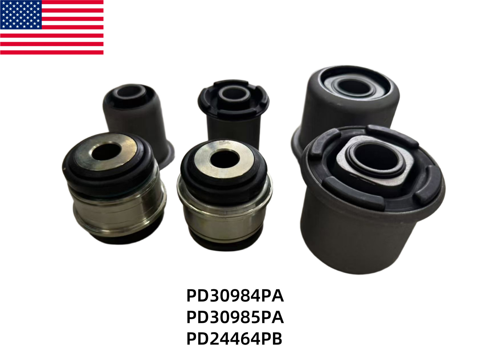 Front Lower Control Arm Bushing PD30984PA,PD30985PA,PD24464PB For Bentley Arnage