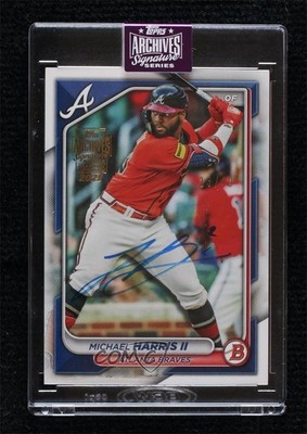 2025 Topps Archives Signature Series 23/40 Michael Harris II Buyback Auto 1co7