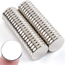 MIN CI 40 Pcs Super Strong Neodymium Disc Magnets, 18 mm x 3 mm Small Magnets fo