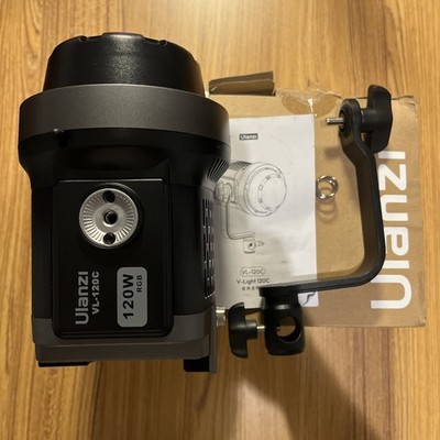 Ulanzi VL-120C 120W RGB Video Light In Good Conditions No Battery Included As Is