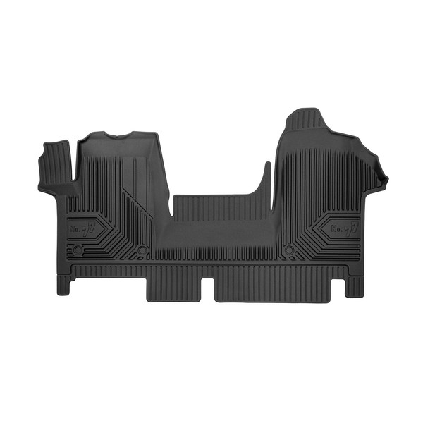 FußMatten Gummimatten No.77 FüR Nissan NV400 2012-2022 Tpe Gummi Schwarz 1 Tlg-image