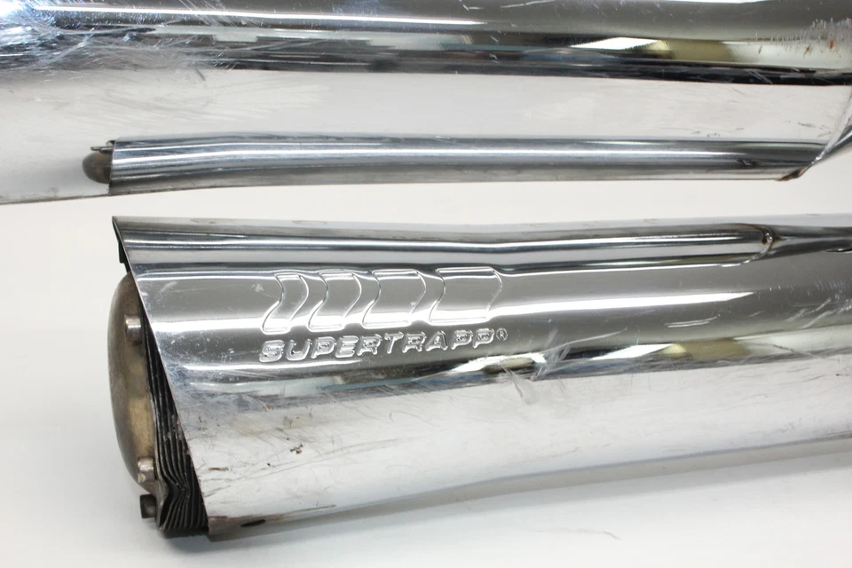 Silenciador de escape Victory Vegas Supertrapp 2009 09 cabezal antideslizante Foto 3 de 4